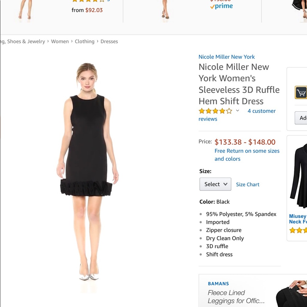 Nicole Miller Cocktail Dress